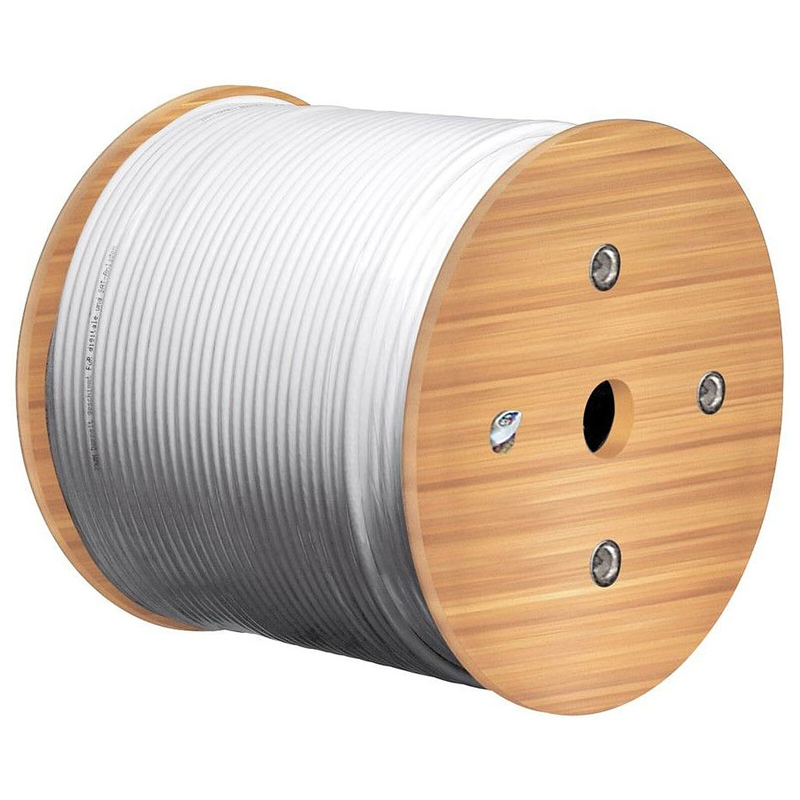 Rouleau RJ45 Goobay câble réseau catégorie 6a S/FTP (PiMF) - 305 m - Autre vue