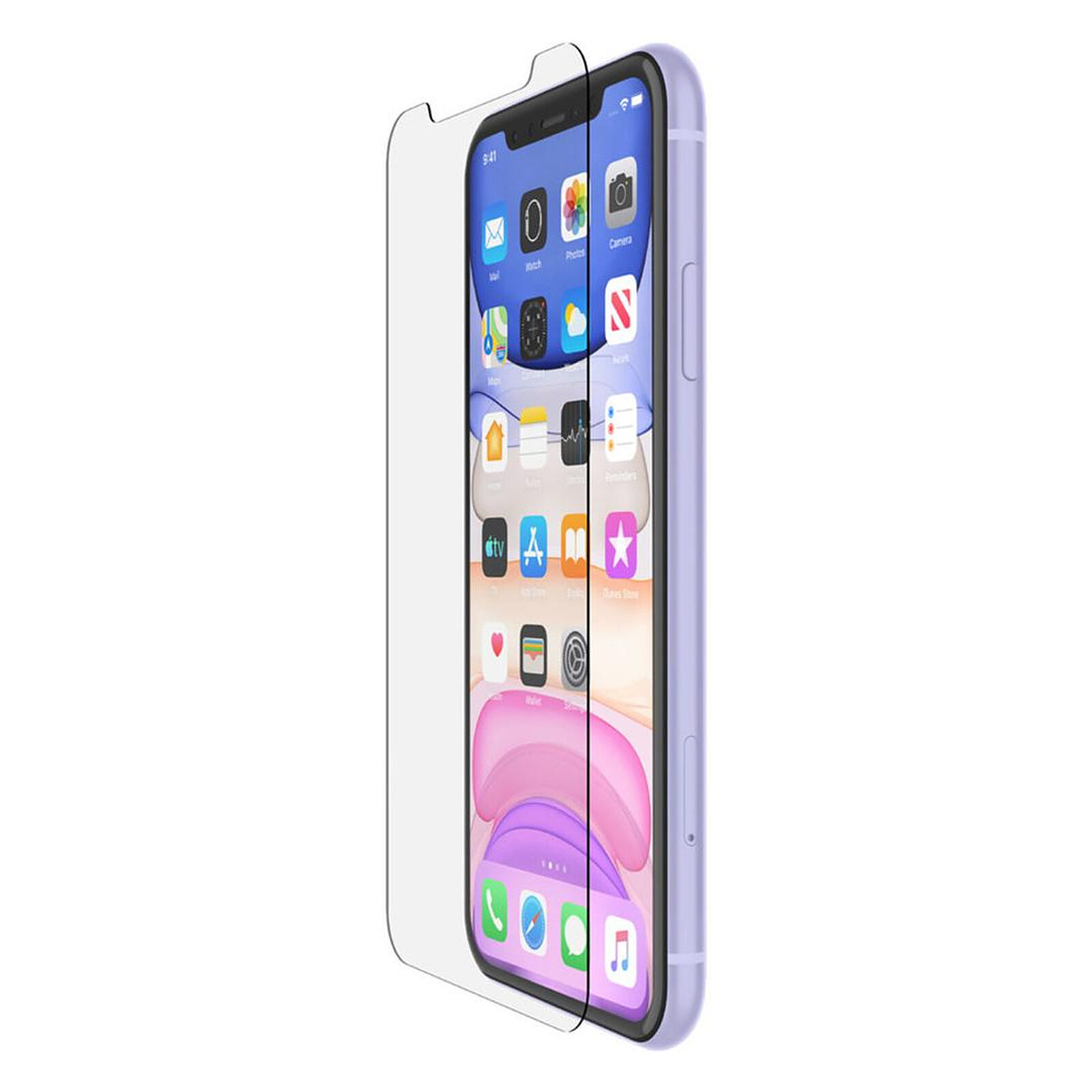 Protection d'écran Belkin Protection d'écran InvisiGlass Ultra pour iPhone 11 / XR - Autre vue