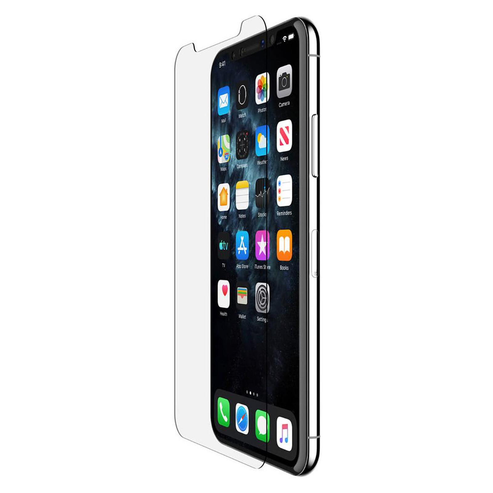 Protection d'écran Belkin Protection d'écran InvisiGlass Ultra pour iPhone XS Max / 11 Pro Max - Autre vue