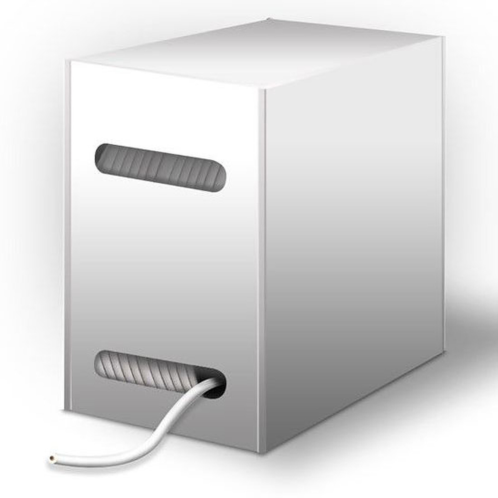 Rouleau RJ45 Goobay câble réseau catégorie 5e F/UTP - 305 m - Autre vue