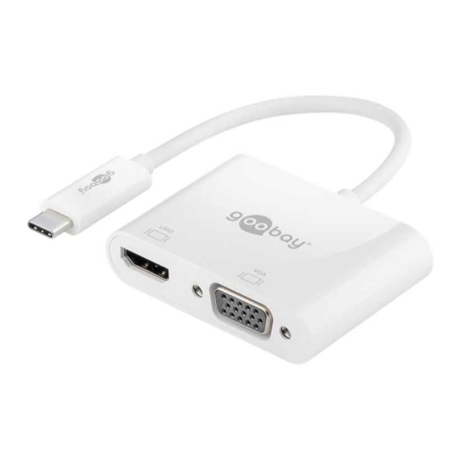 Adaptateur USB Goobay adaptateur USB 3.1 type C vers HDMI + VGA - Autre vue