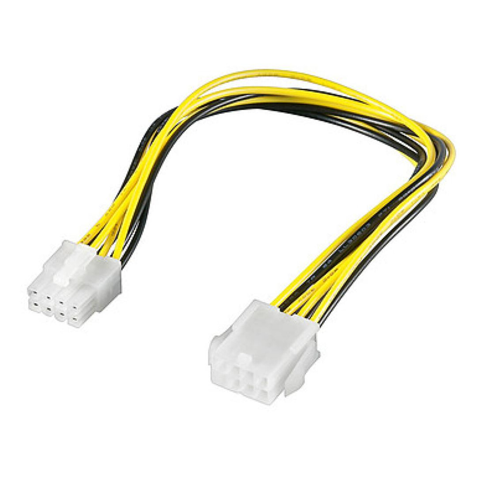 Câble d'alimentation Rallonge d'alimentation EPS 12V 8 broches (28 cm) - Autre vue