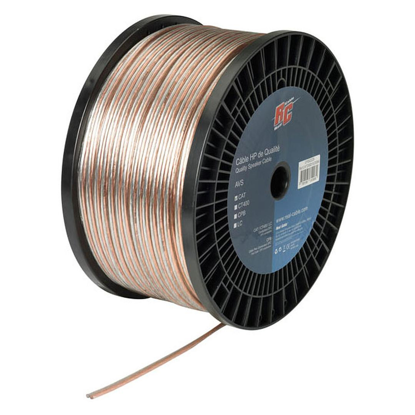Câble d'enceintes Real Cable CAT250015 - Autre vue