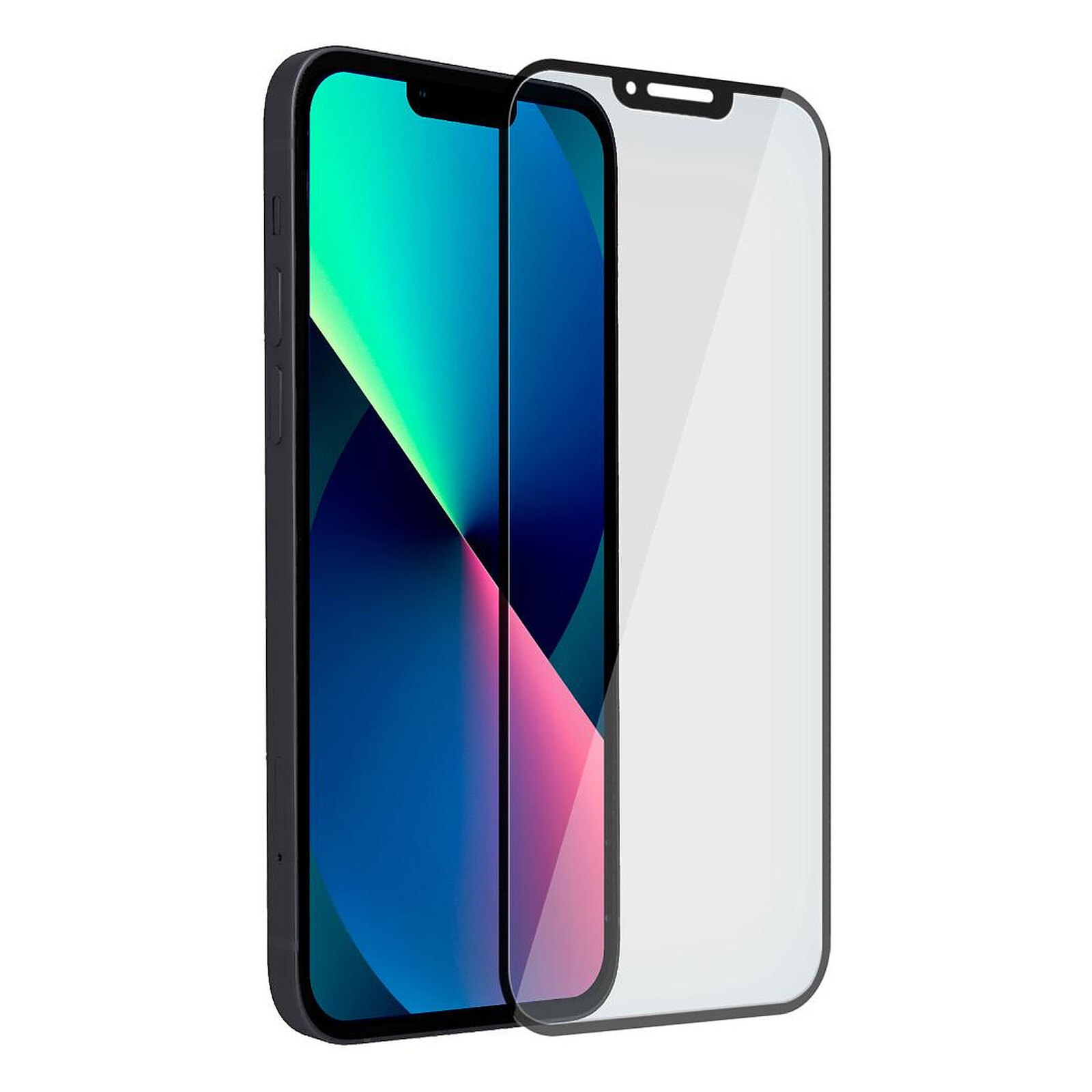 Protection d'écran Akashi Film Verre Trempé (2.5D) - Apple iPhone 13 / 13 Pro / 14 / 17e - Autre vue