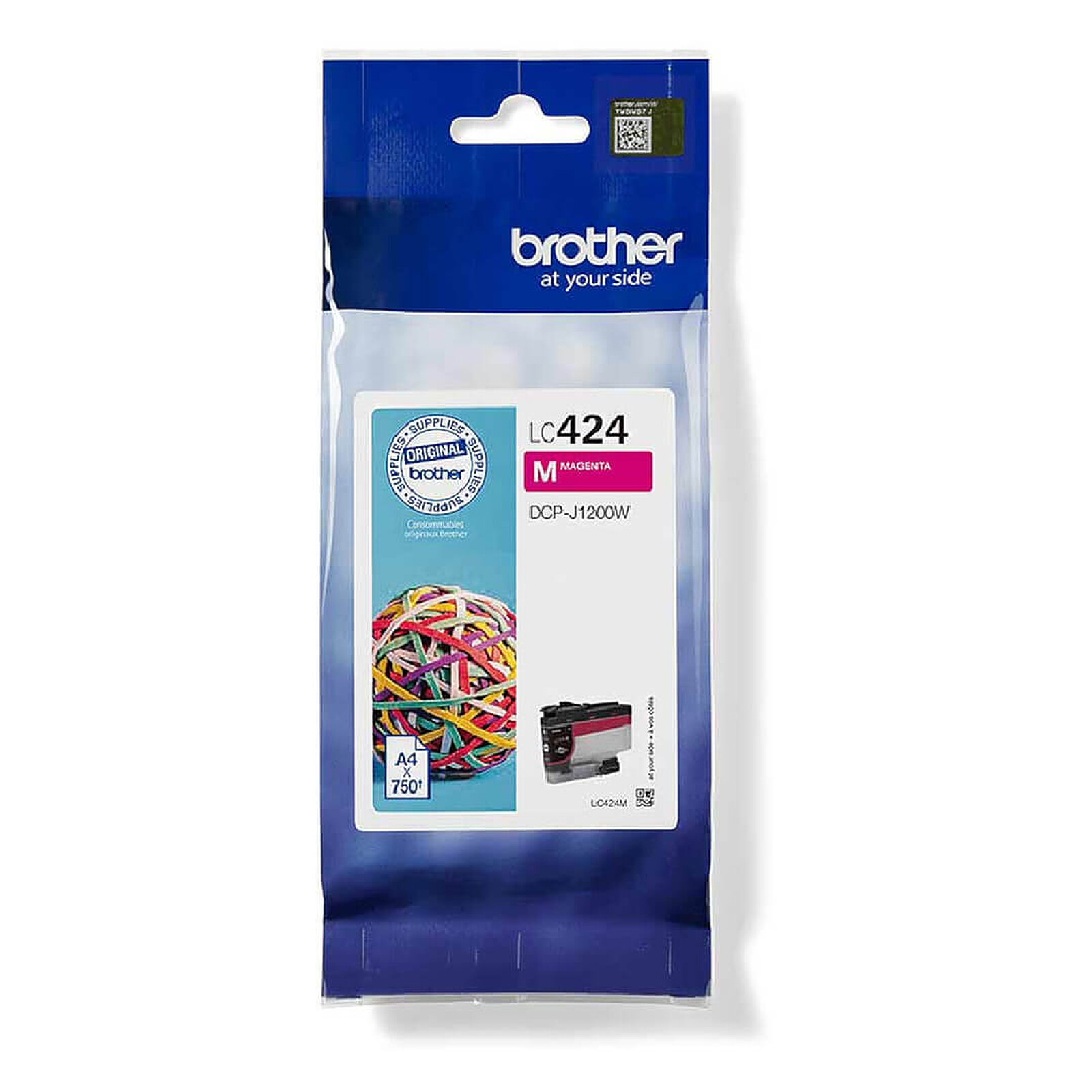 Cartouche d'encre Brother LC424M - Autre vue