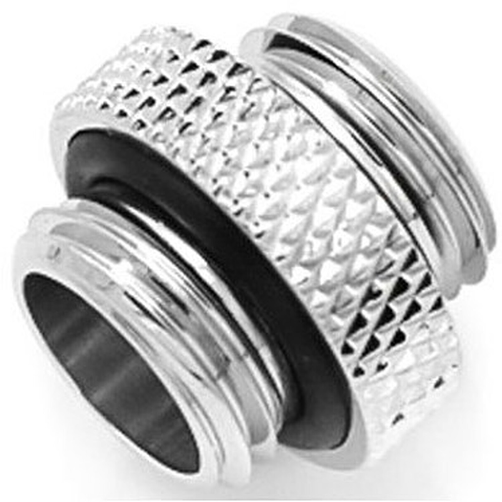 Watercooling Custom Barrow Extension Mâle vers Mâle 5 mm - Argent (TB2D-MINI01) - Autre vue