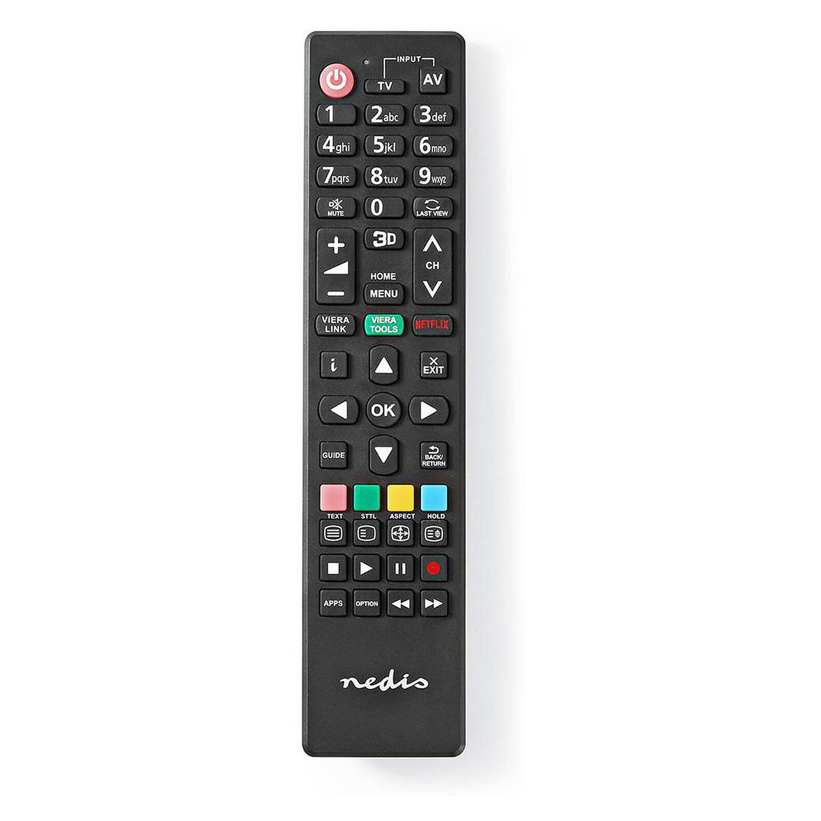 Télécommande Nedis TVRC41PABK - Autre vue