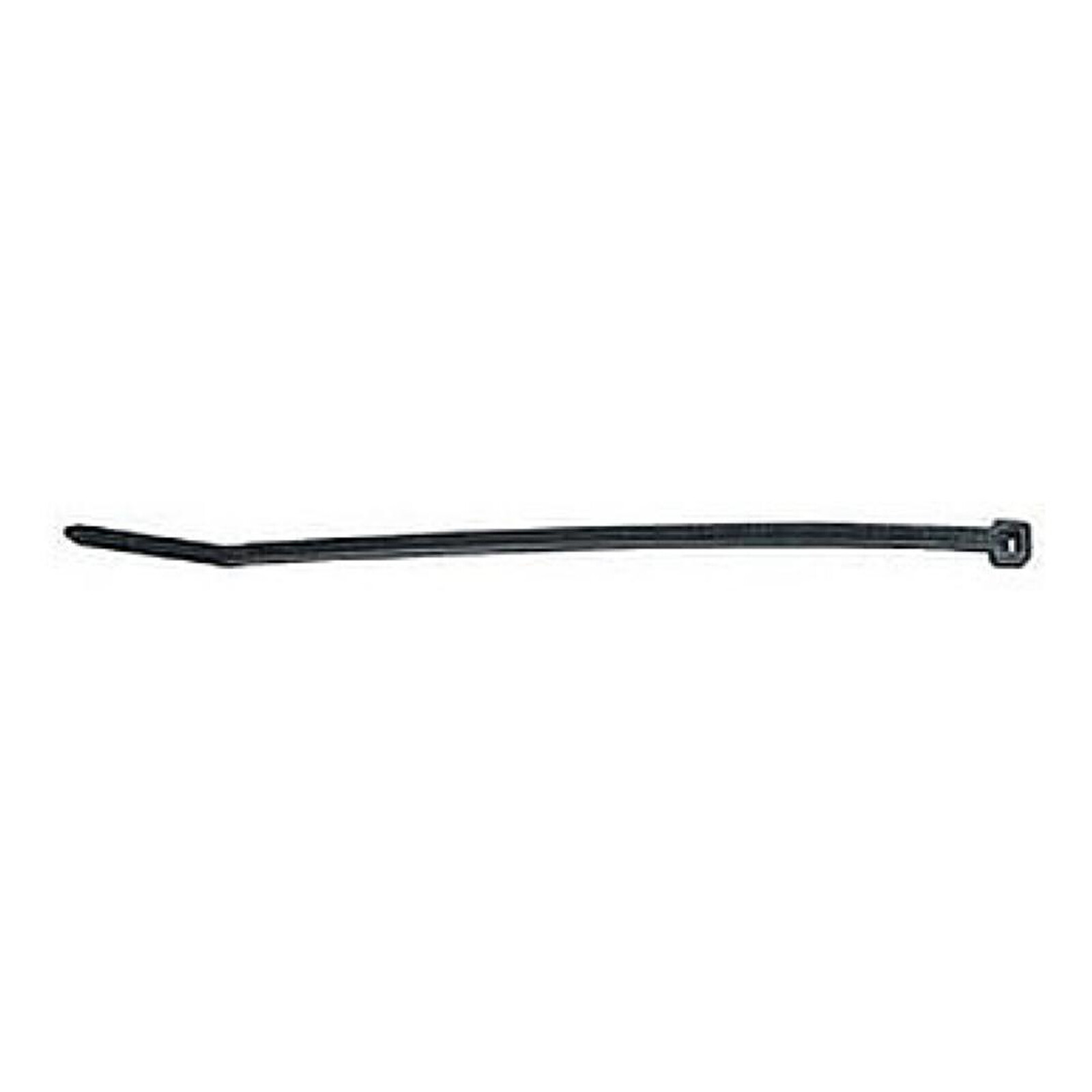 Passe câble et serre câble Colliers de serrage 140 x 3.6 mm (par 100 - noirs) - Autre vue