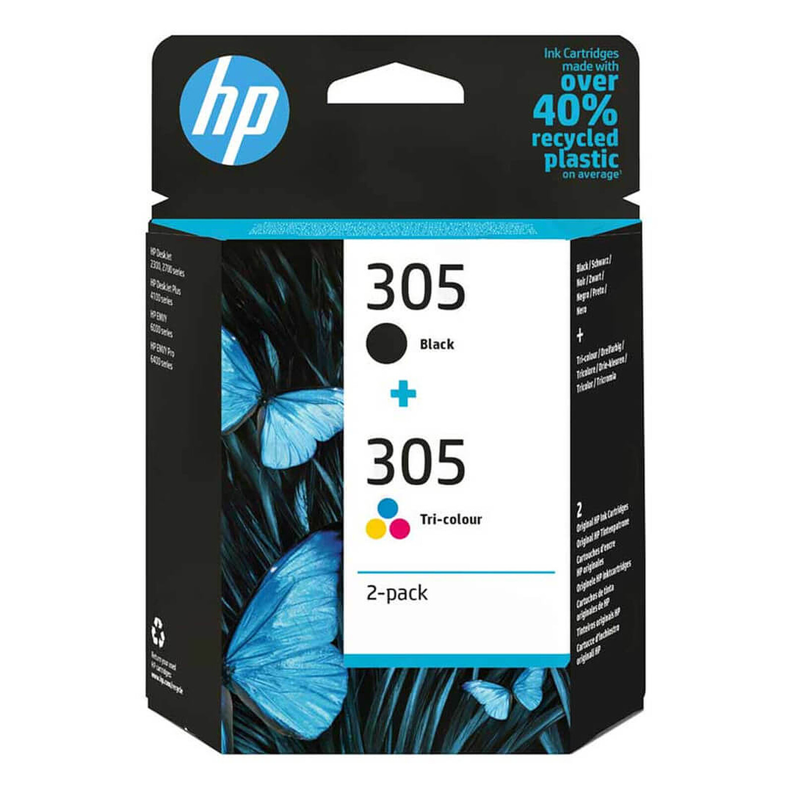 Cartouche d'encre HP 305 Combo Noir/3Couleurs - Autre vue