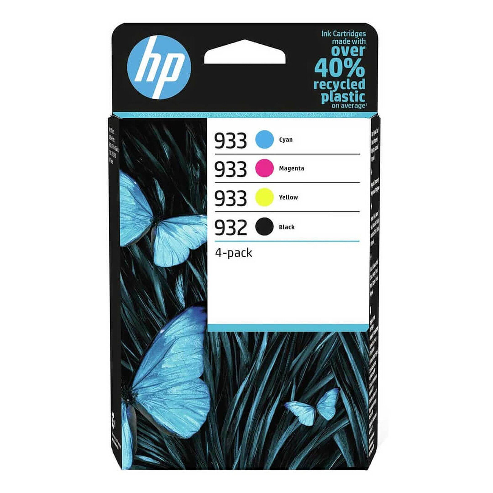 Cartouche d'encre HP 932/933 - Pack de 4 cartouches d'encre Noir/Cyan/Magenta/Jaune - Autre vue