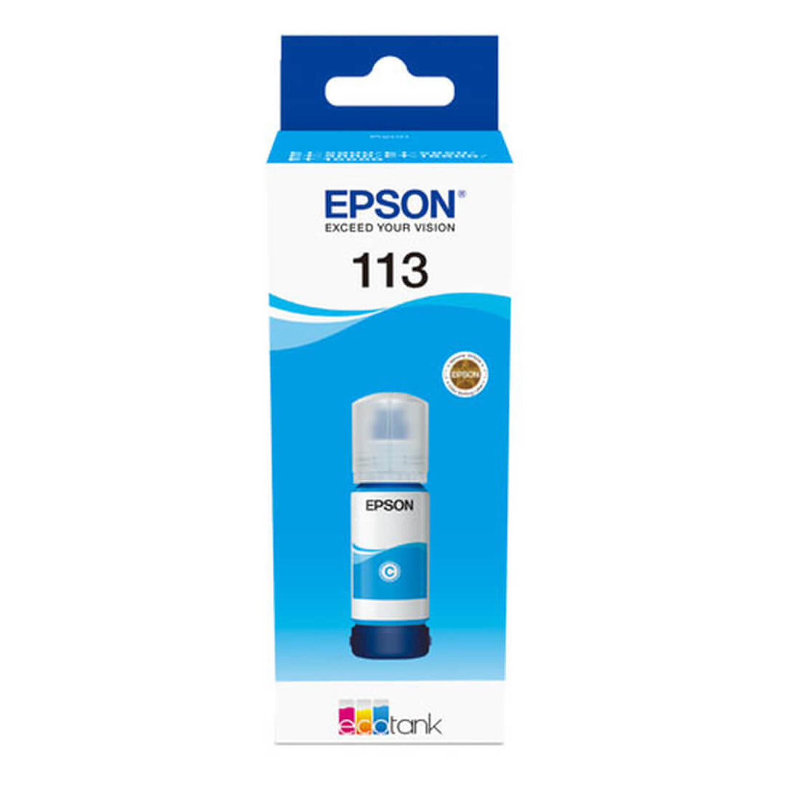Cartouche d'encre Epson 113 EcoTank Pigment Cyan - Autre vue