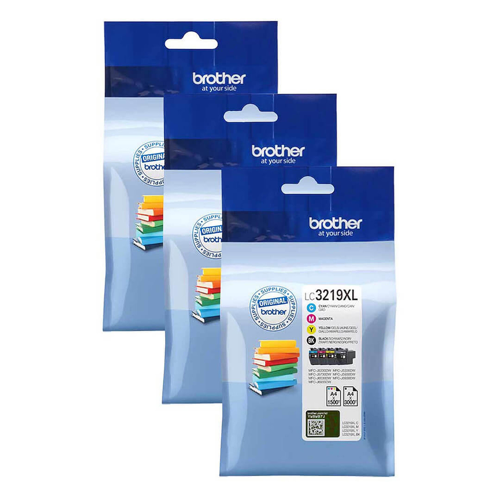 Cartouche d'encre Brother LC3219XL - Multipack x3 - Autre vue