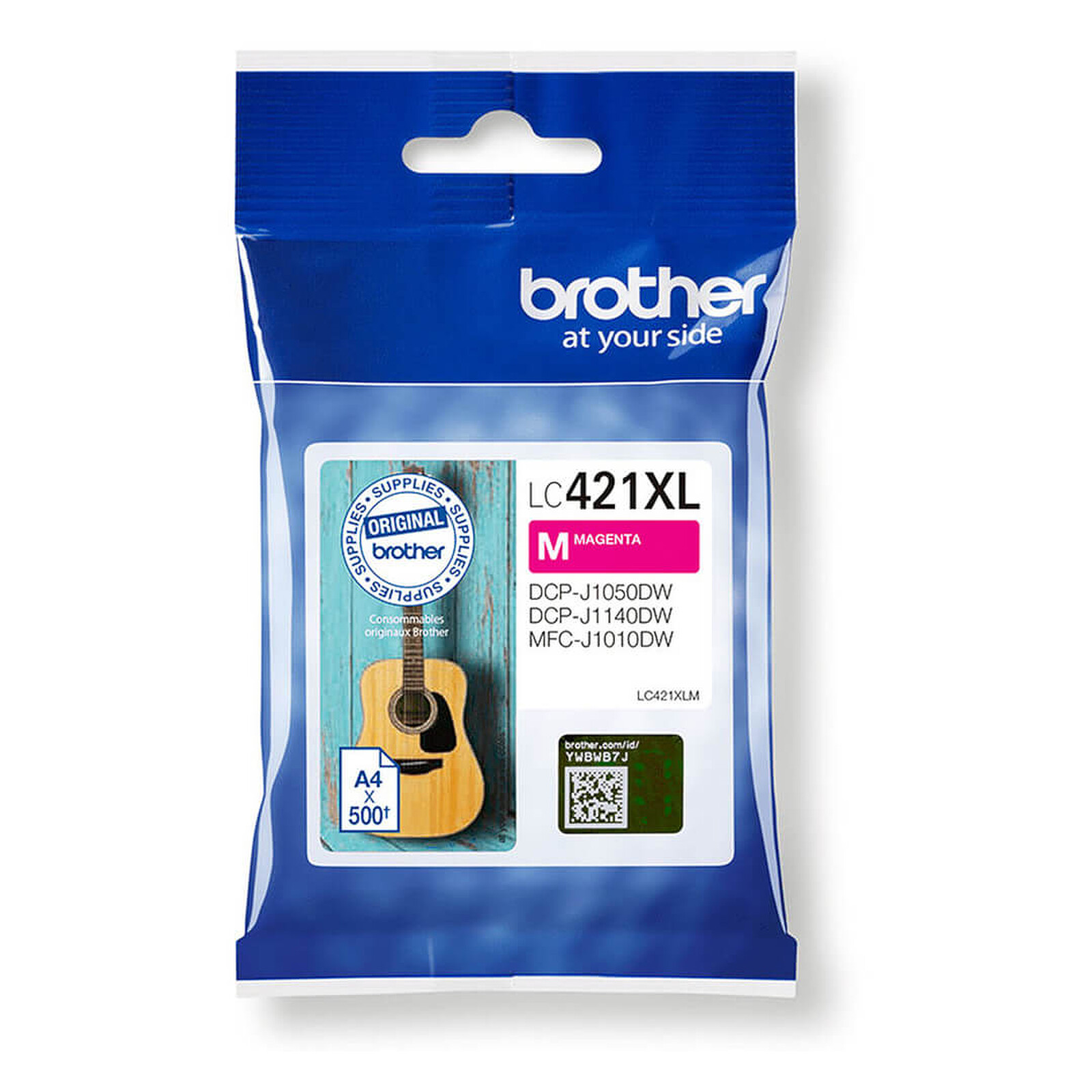 Cartouche d'encre Brother LC421XL Magenta - Autre vue