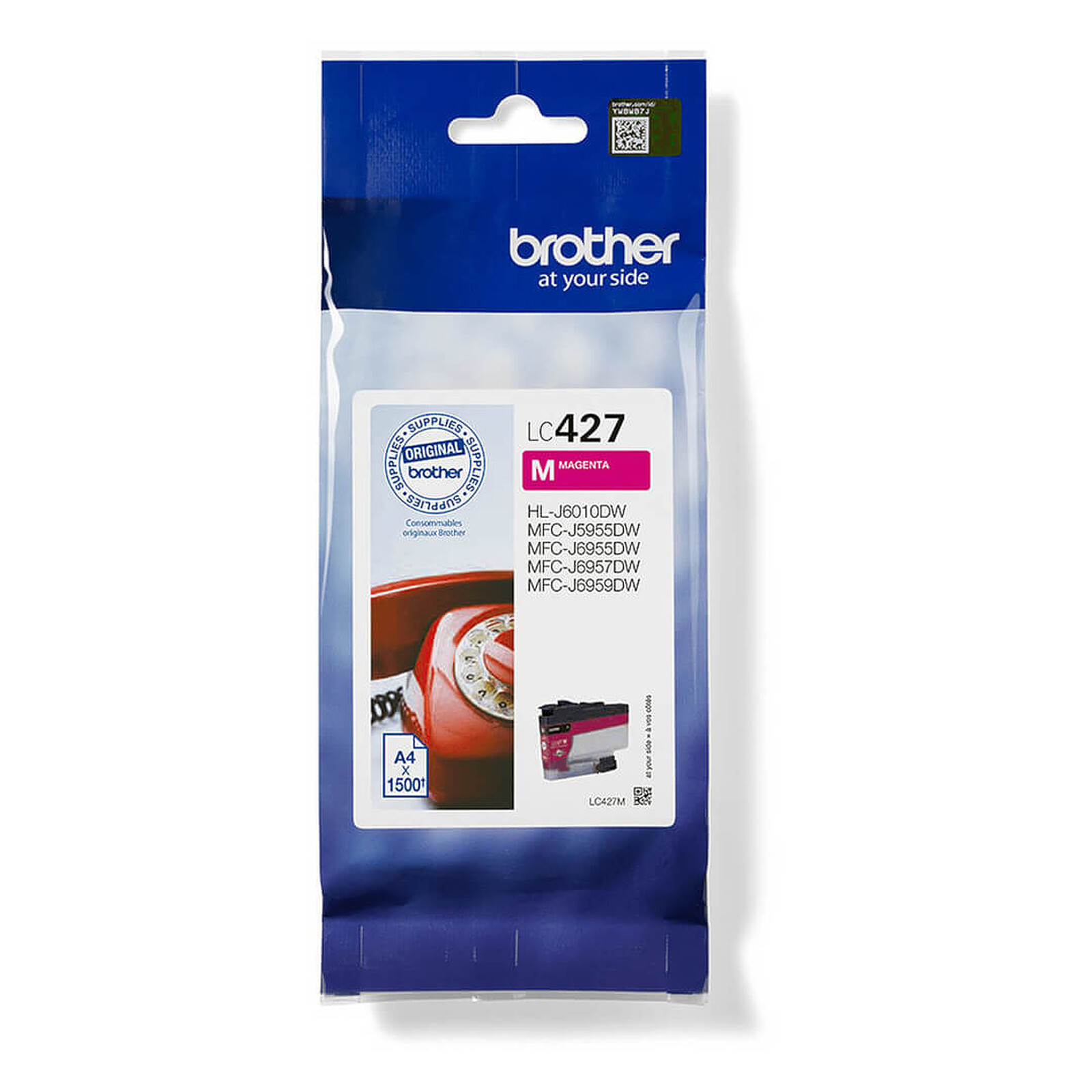 Cartouche d'encre Brother LC427 Magenta - Autre vue