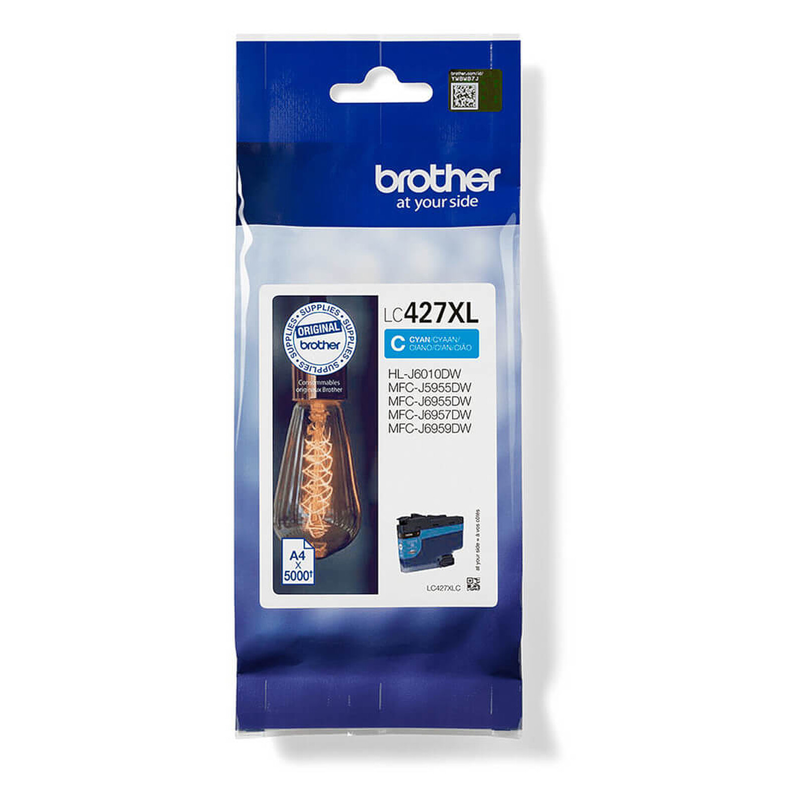 Cartouche d'encre Brother LC427XL Cyan - Autre vue
