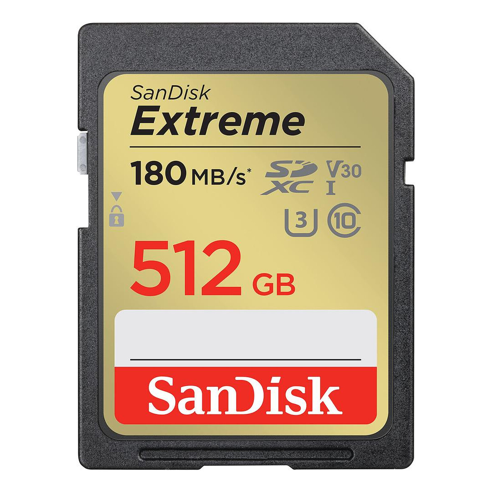 Carte SD SanDisk Extreme SDXC UHS-I  512 Go - Autre vue