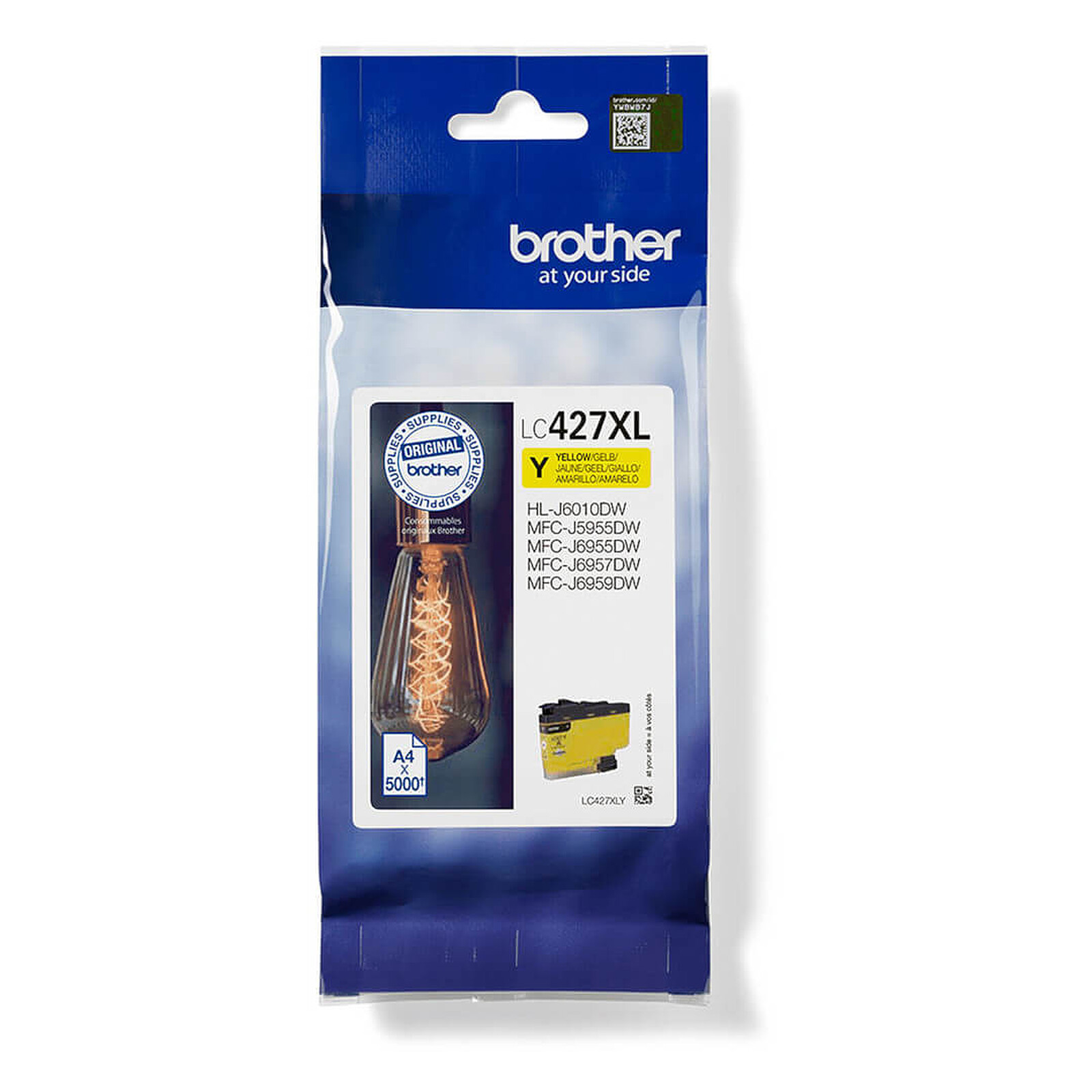 Cartouche d'encre Brother LC427XL Jaune - Autre vue