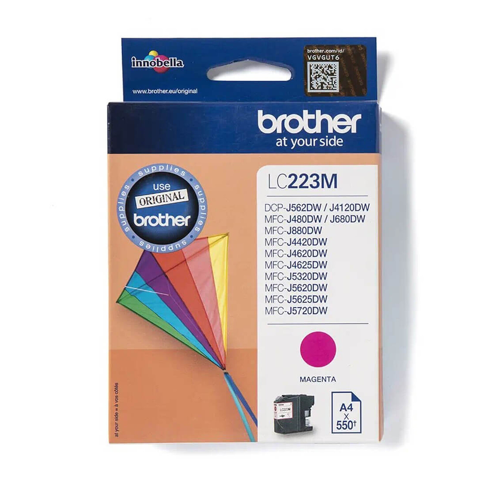 Cartouche d'encre Brother LC223 - Magenta - Autre vue