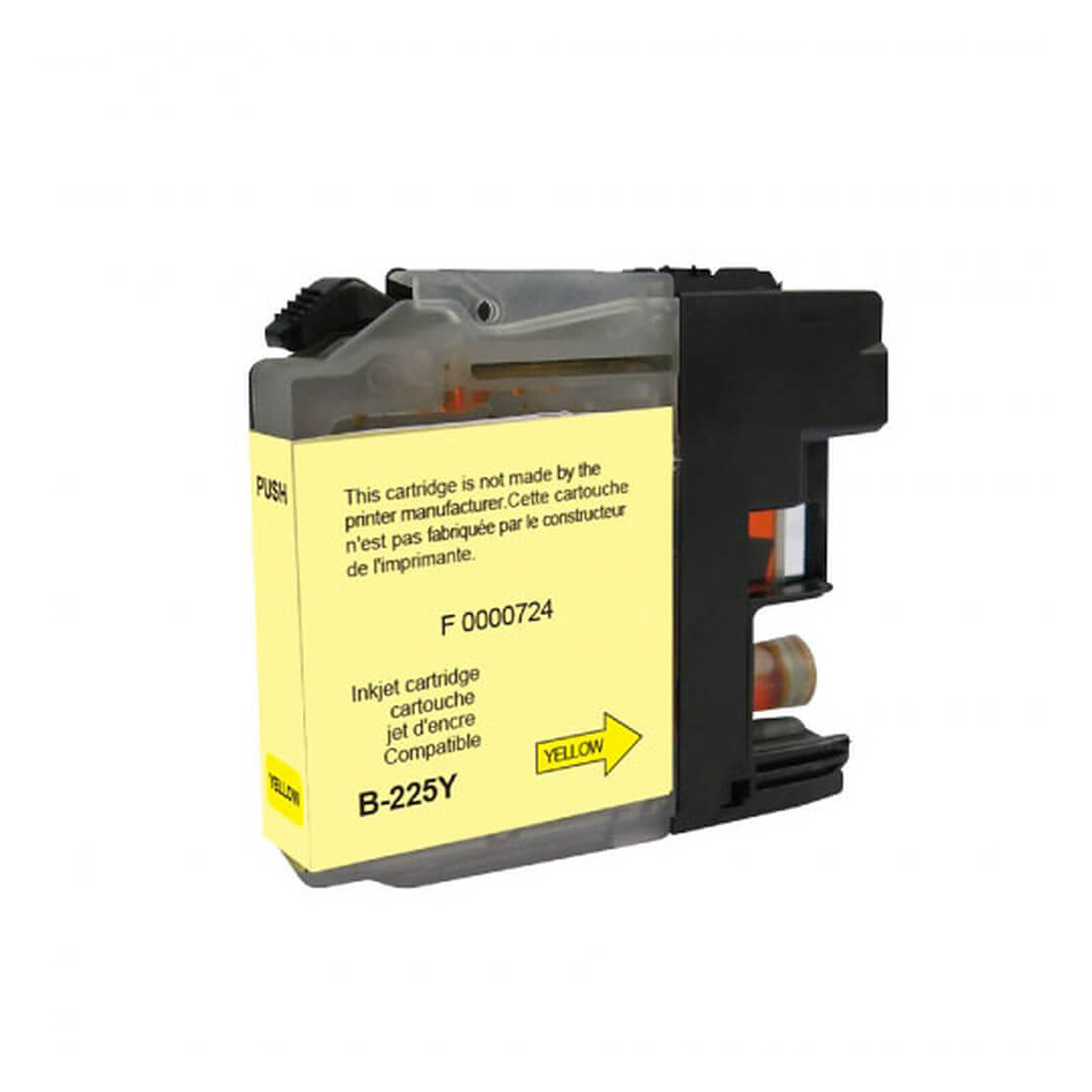 Cartouche d'encre Cartouche Brother LC225XLY - Jaune - Autre vue