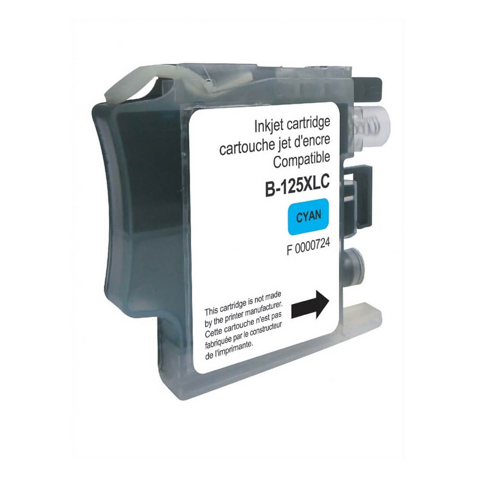 Cartouche d'encre Cartouche LC125XL - Cyan - Autre vue