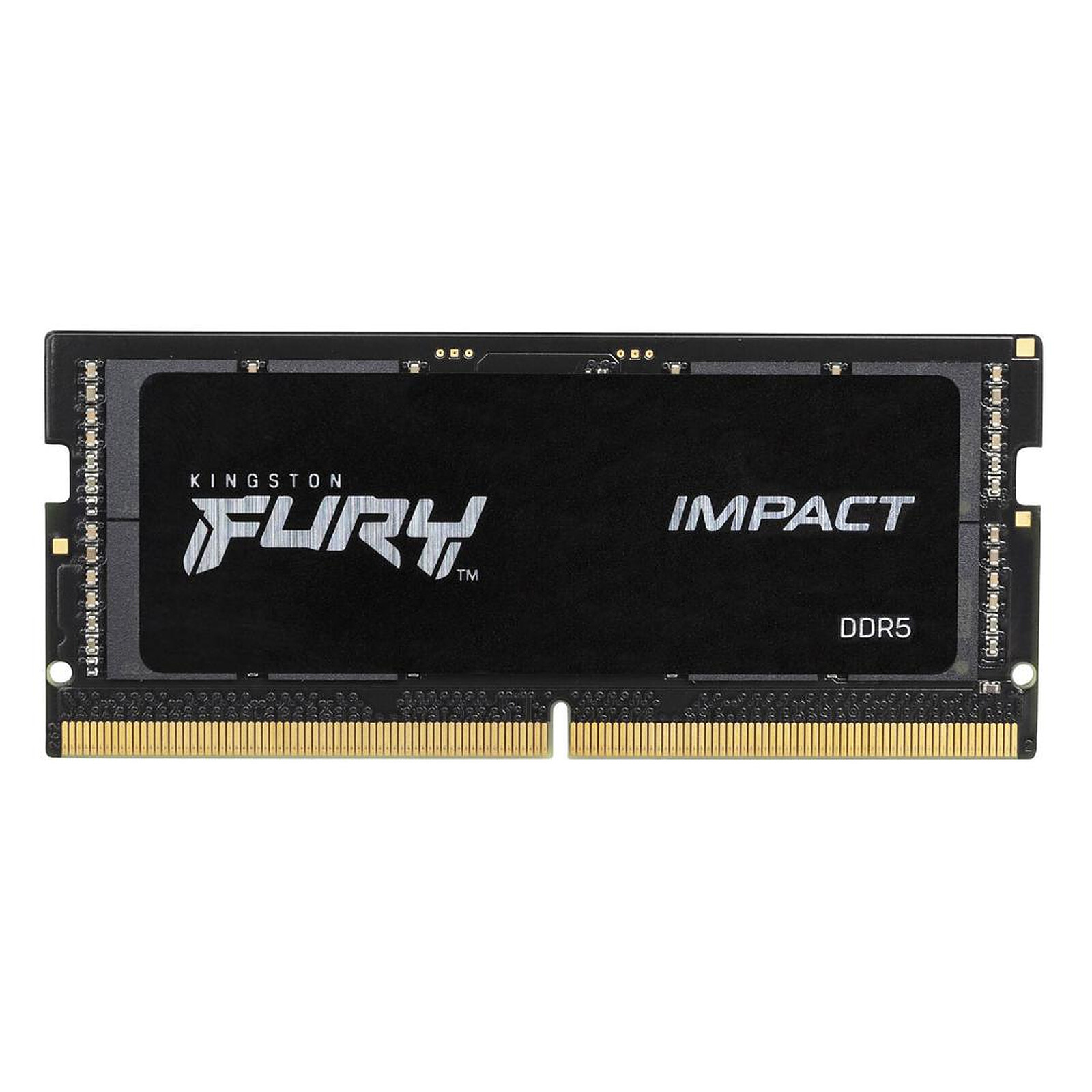 Mémoire RAM Kingston Fury Impact SO-DIMM - 1 x 32 Go (32 Go) - DDR5 4800 MHz - CL38 - Autre vue