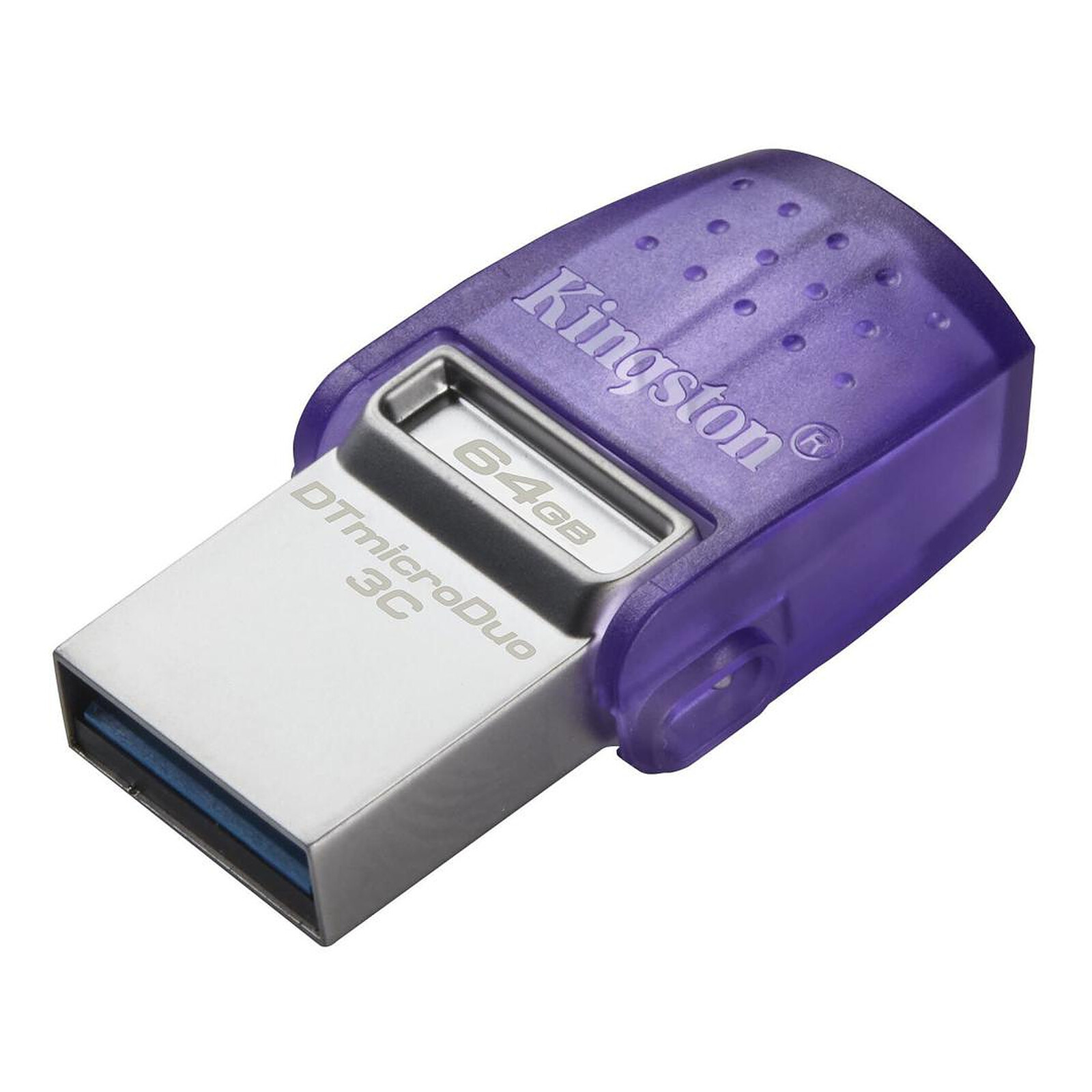 Clé USB Kingston DataTraveler microDuo 3C Gen3 64 Go - Autre vue