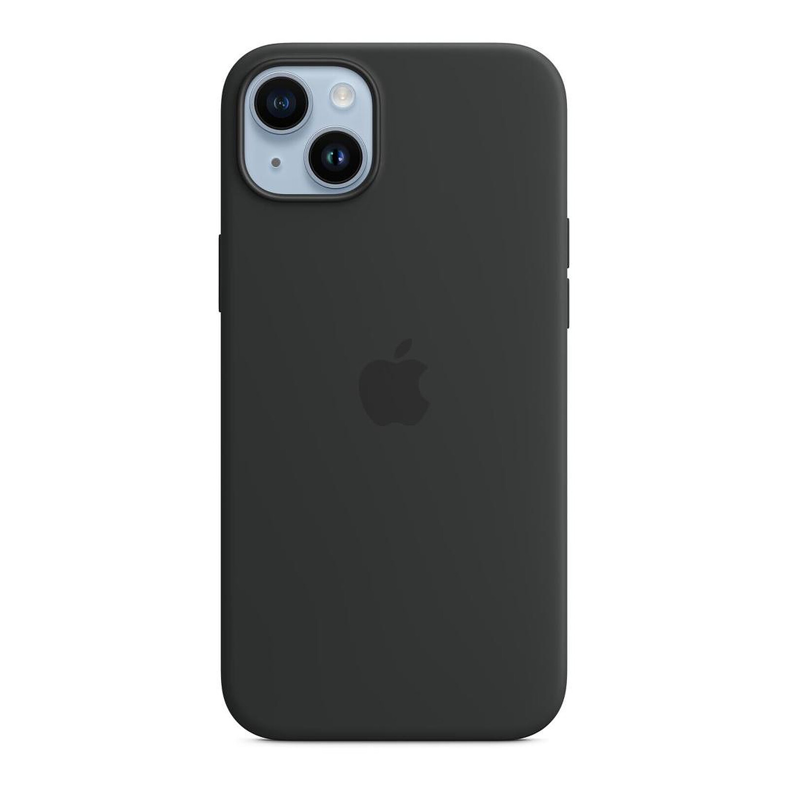 Coque et housse Apple Coque en silicone avec MagSafe pour iPhone 14 Plus - Minuit - Autre vue