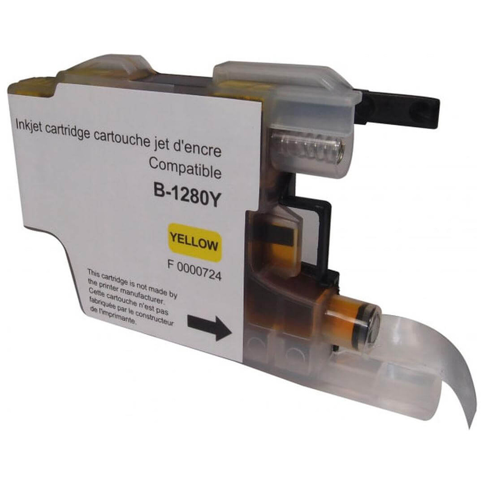 Cartouche d'encre Cartouche LC1280XL/1240/1220 - Jaune - Autre vue
