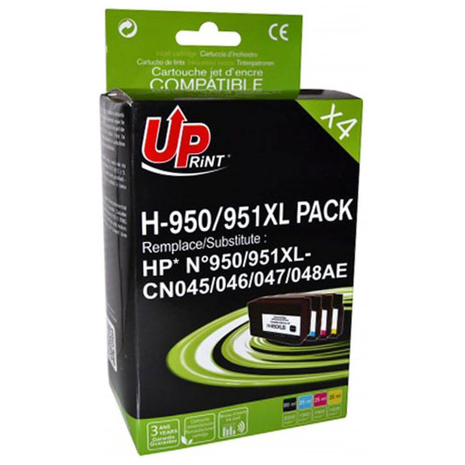 Cartouche d'encre UPrint HP 950/951XL - Multipack - Autre vue