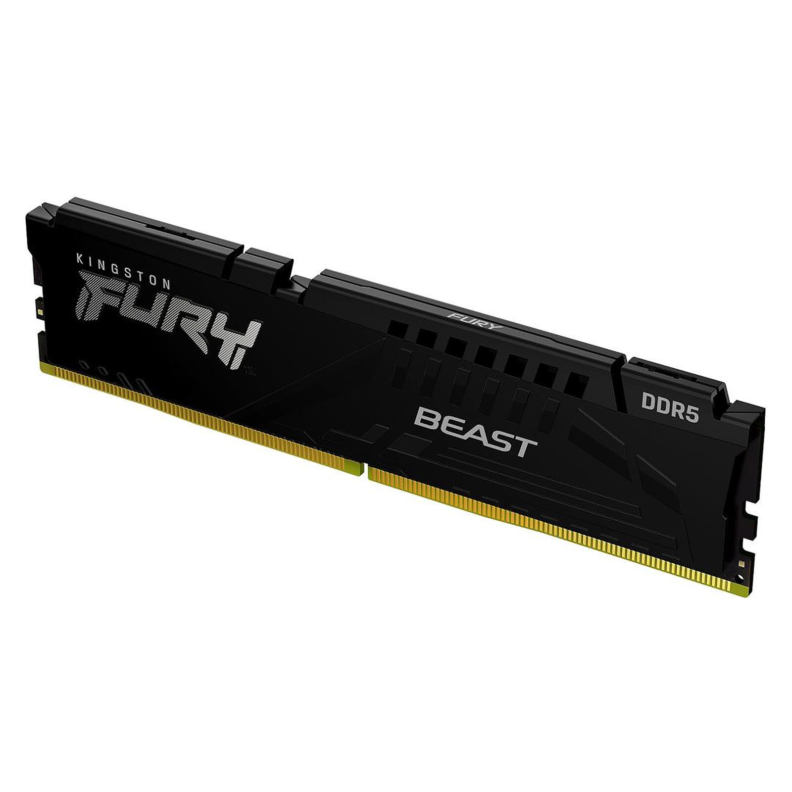 Mémoire RAM Kingston Fury Beast - 1 x 16 Go (16 Go) - DDR5 5600 MHz - CL36 - Autre vue