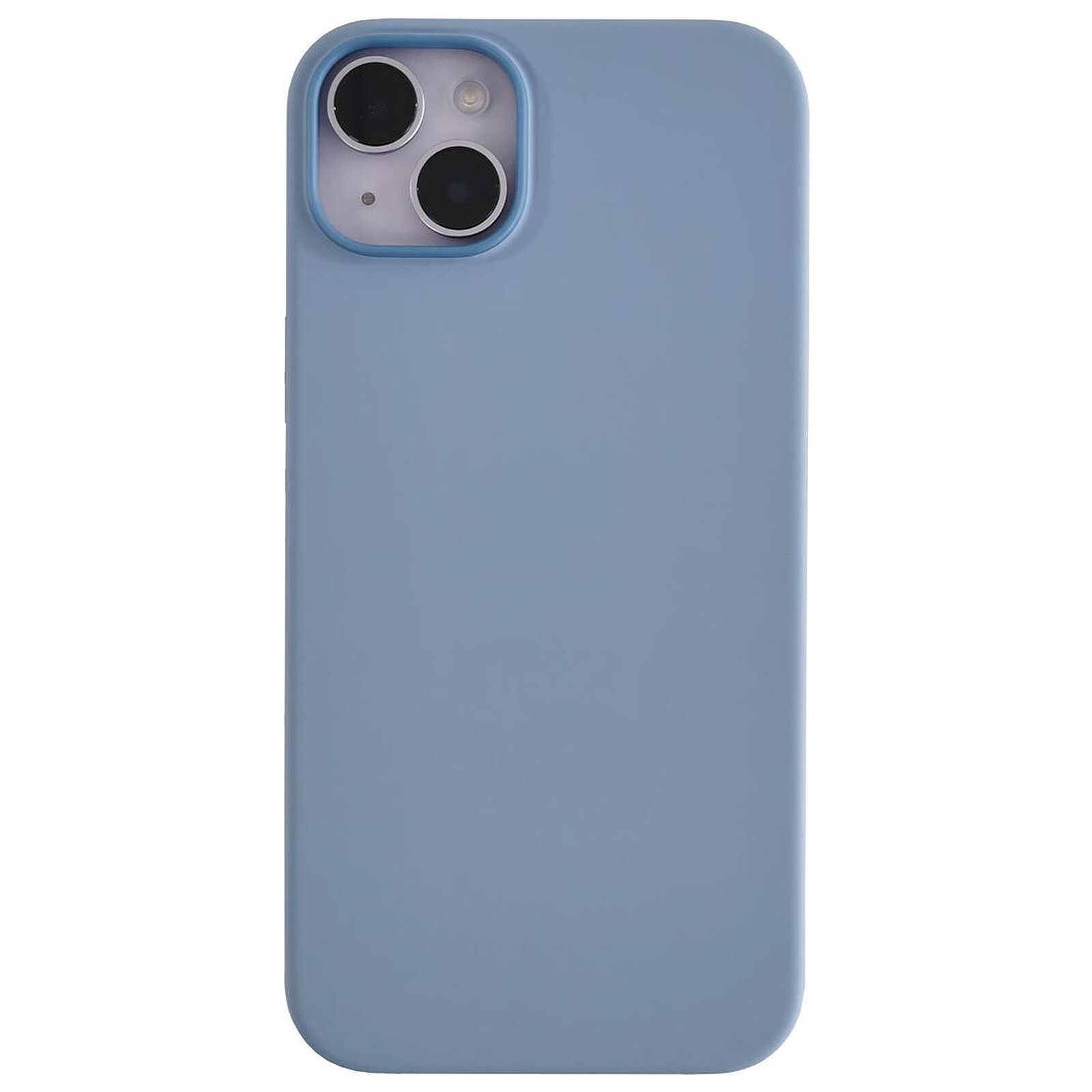 Coque et housse INOVU Coque de protection SafeShell Plus en silicone Bleu - Apple iPhone 14 Plus - Autre vue