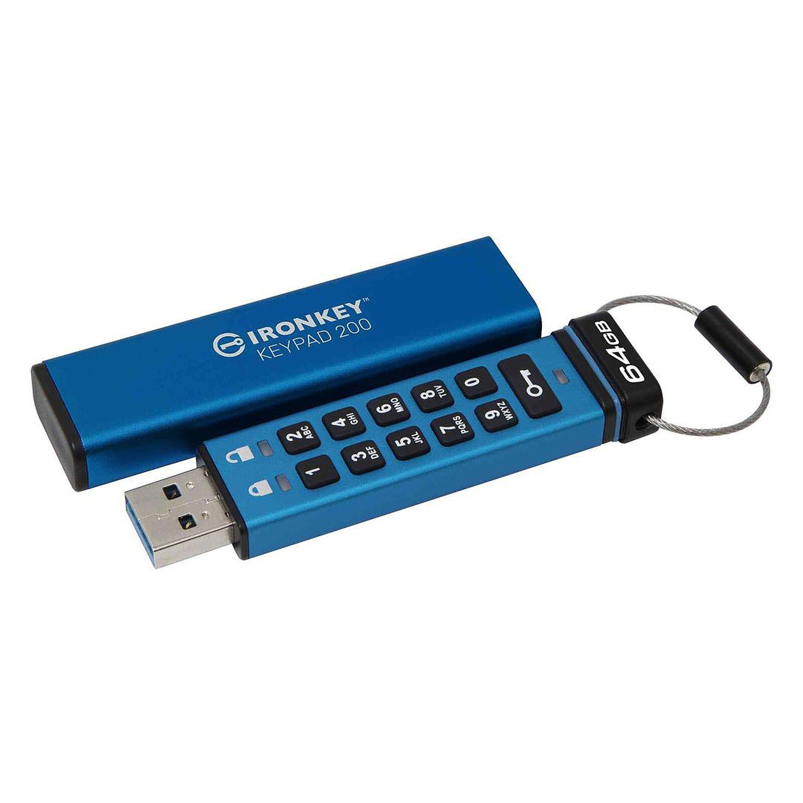 Clé USB Kingston IronKey Keypad 200 64 Go - Autre vue
