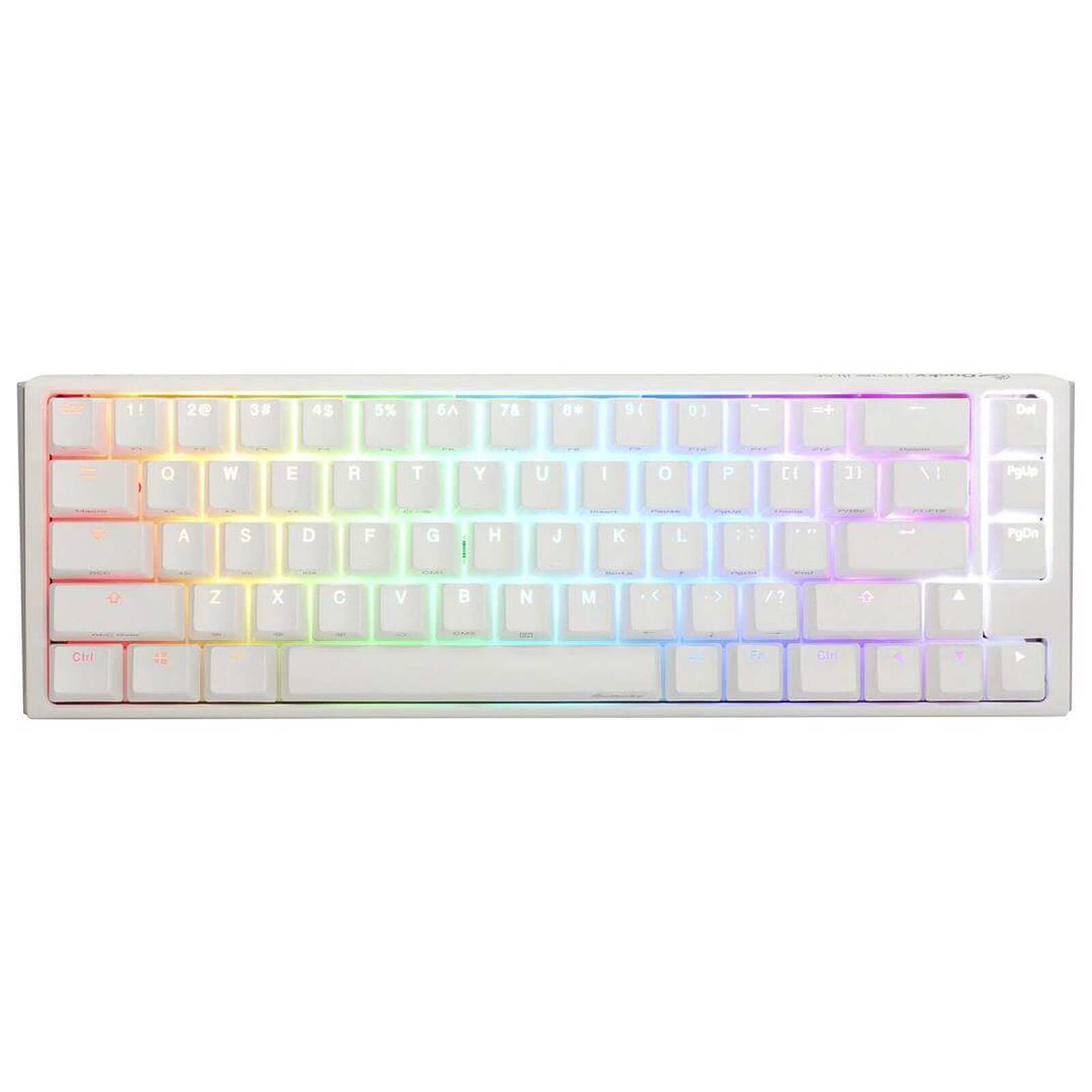 Clavier PC Ducky Channel One 3 SF - White  - Cherry MX Red - Autre vue