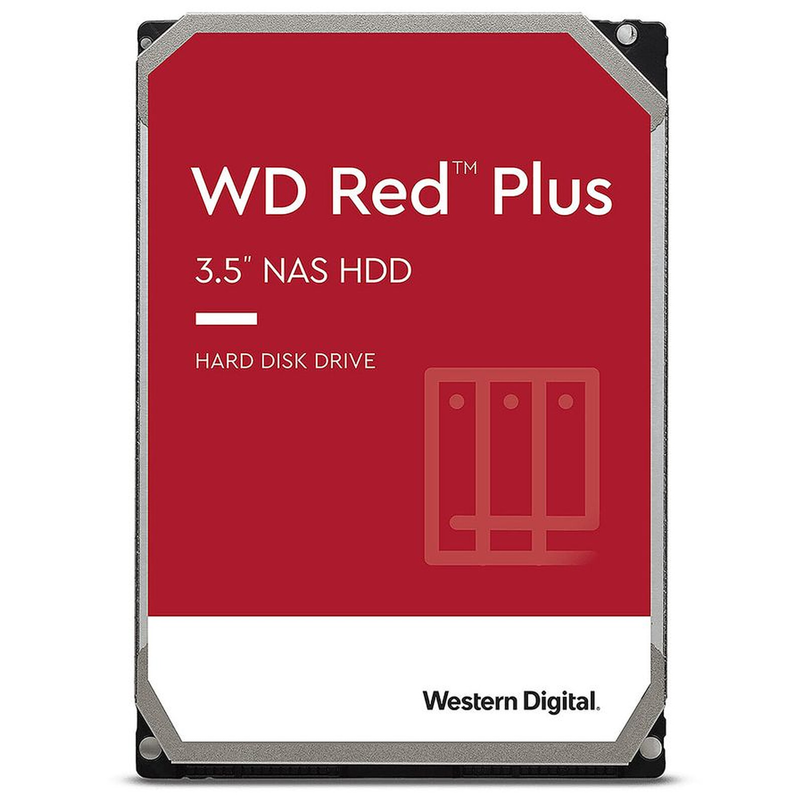 Disque dur interne Western Digital WD Red Plus 4 To - 128 Mo  - Autre vue