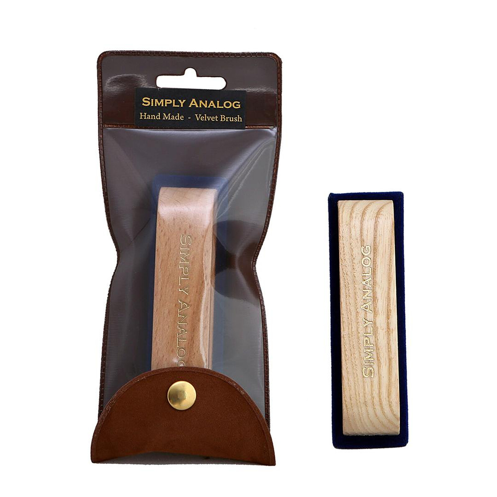 Platine Vinyles Simply Analog Brosse de nettoyage velours - Autre vue
