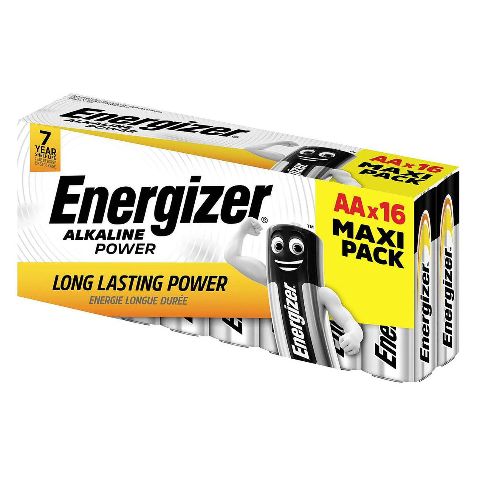 Pile et chargeur Energizer Alcaline Power AA (par 16) - Autre vue