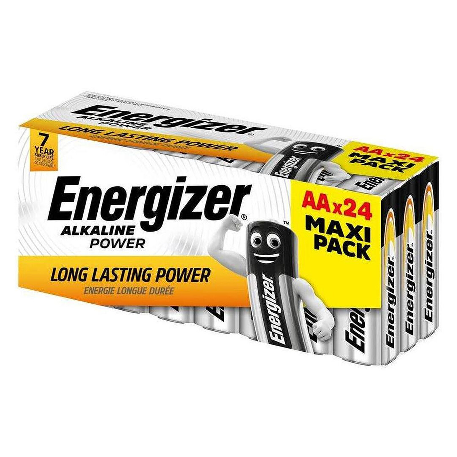 Pile et chargeur Energizer Alcaline Power AA (par 24) - Autre vue