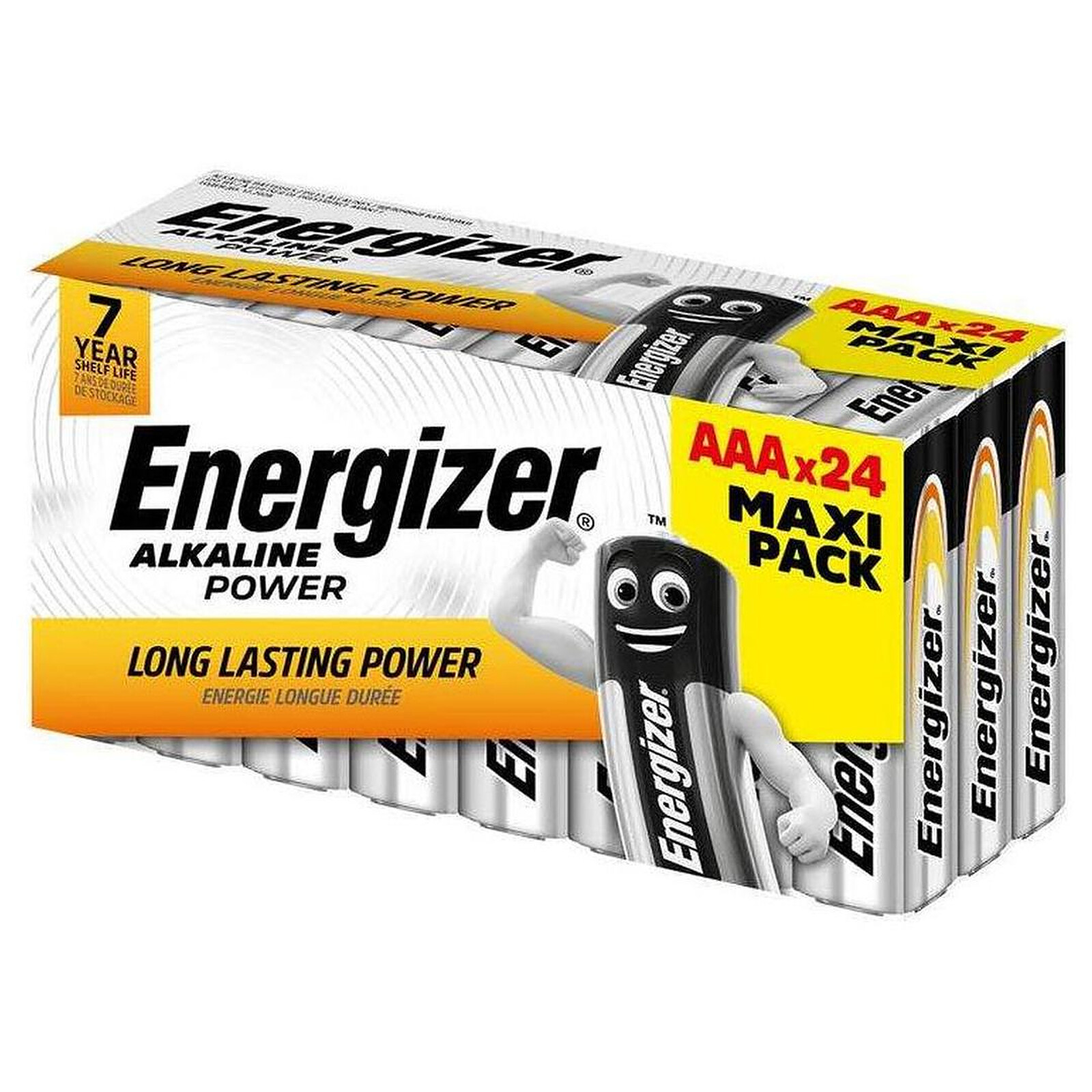Pile et chargeur Energizer Alcaline Power AAA (par 24) - Autre vue