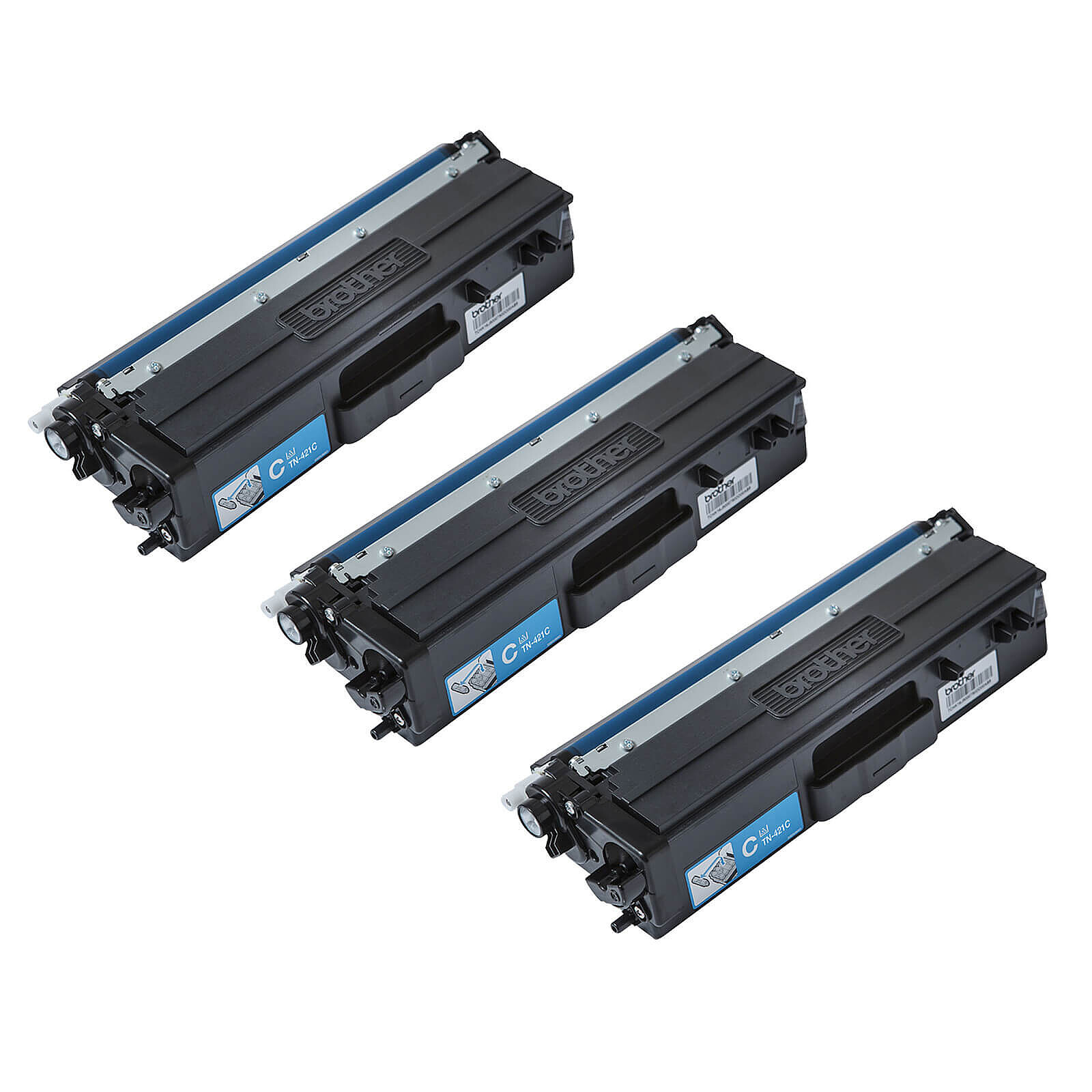 Toner Brother TN-421 - Cyan Pack Trio - Autre vue