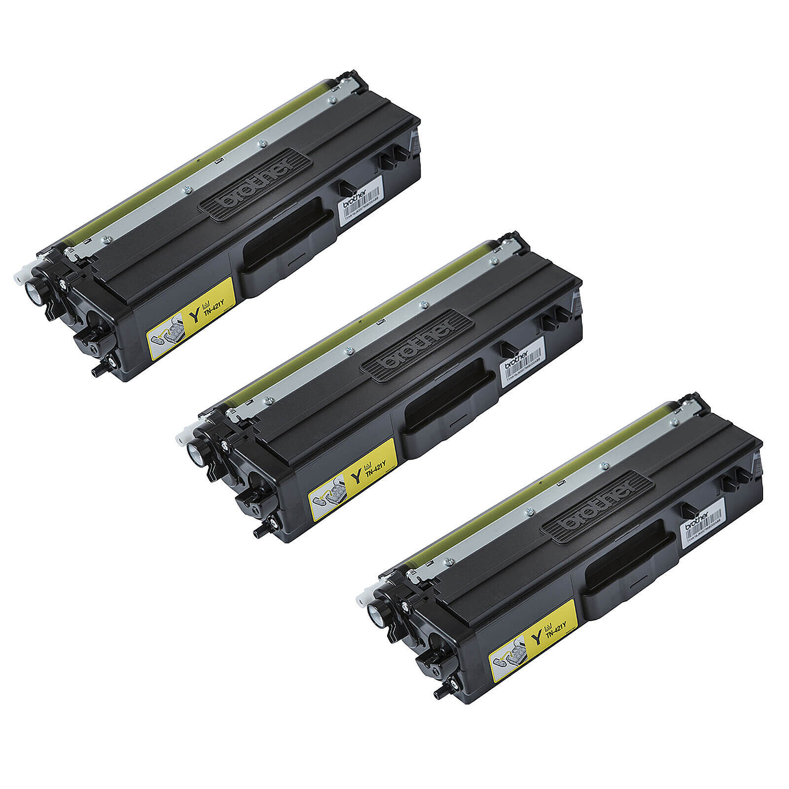 Toner Brother TN-421 - Jaune Pack Trio - Autre vue