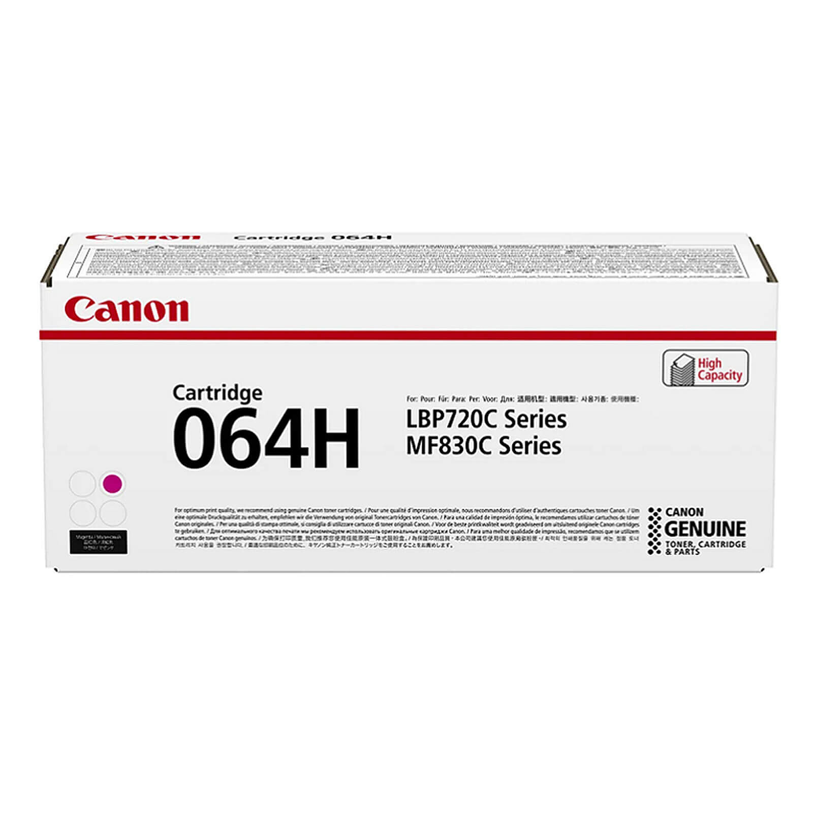 Toner Canon 064 H - Magenta - Autre vue