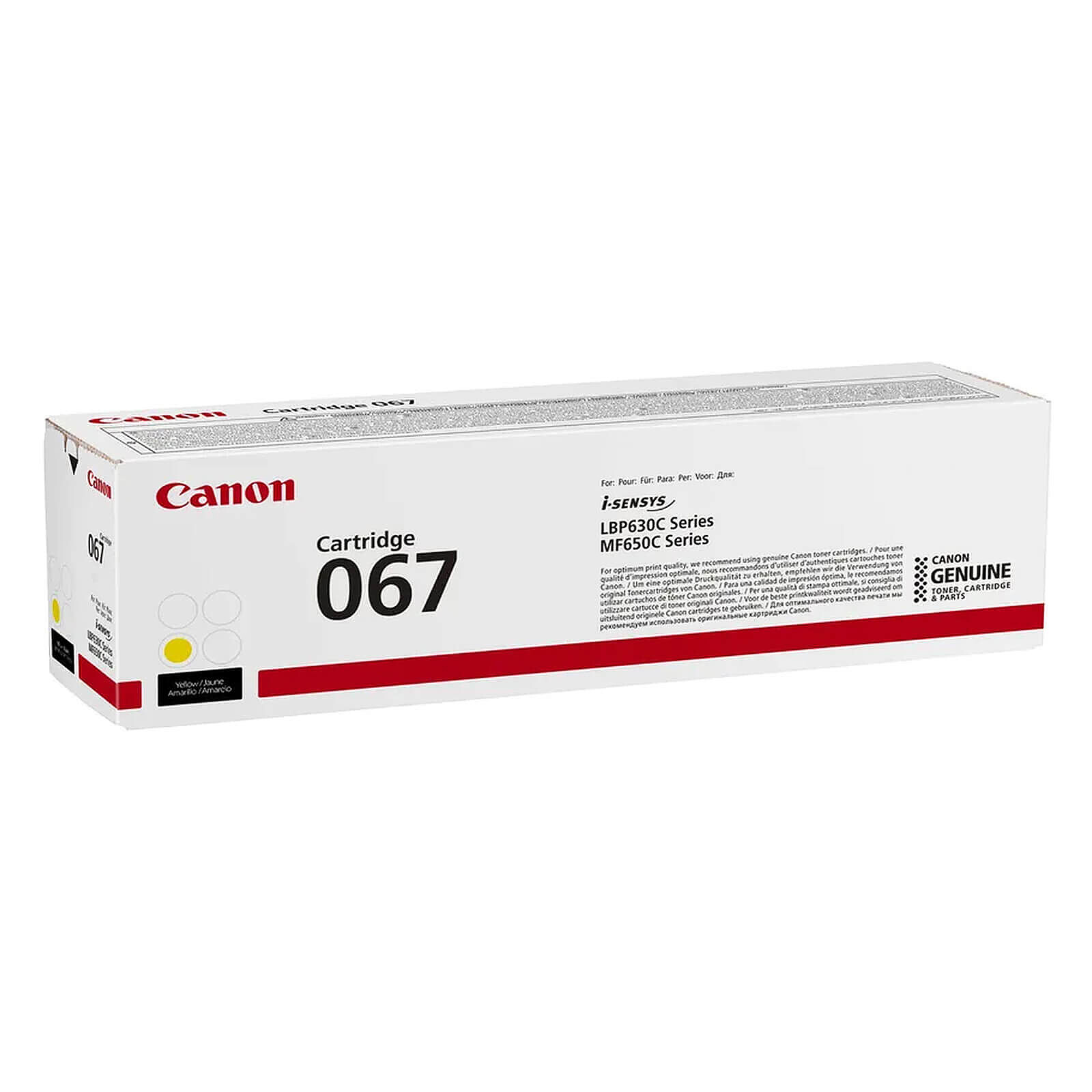Toner Canon 067 - Jaune - Autre vue