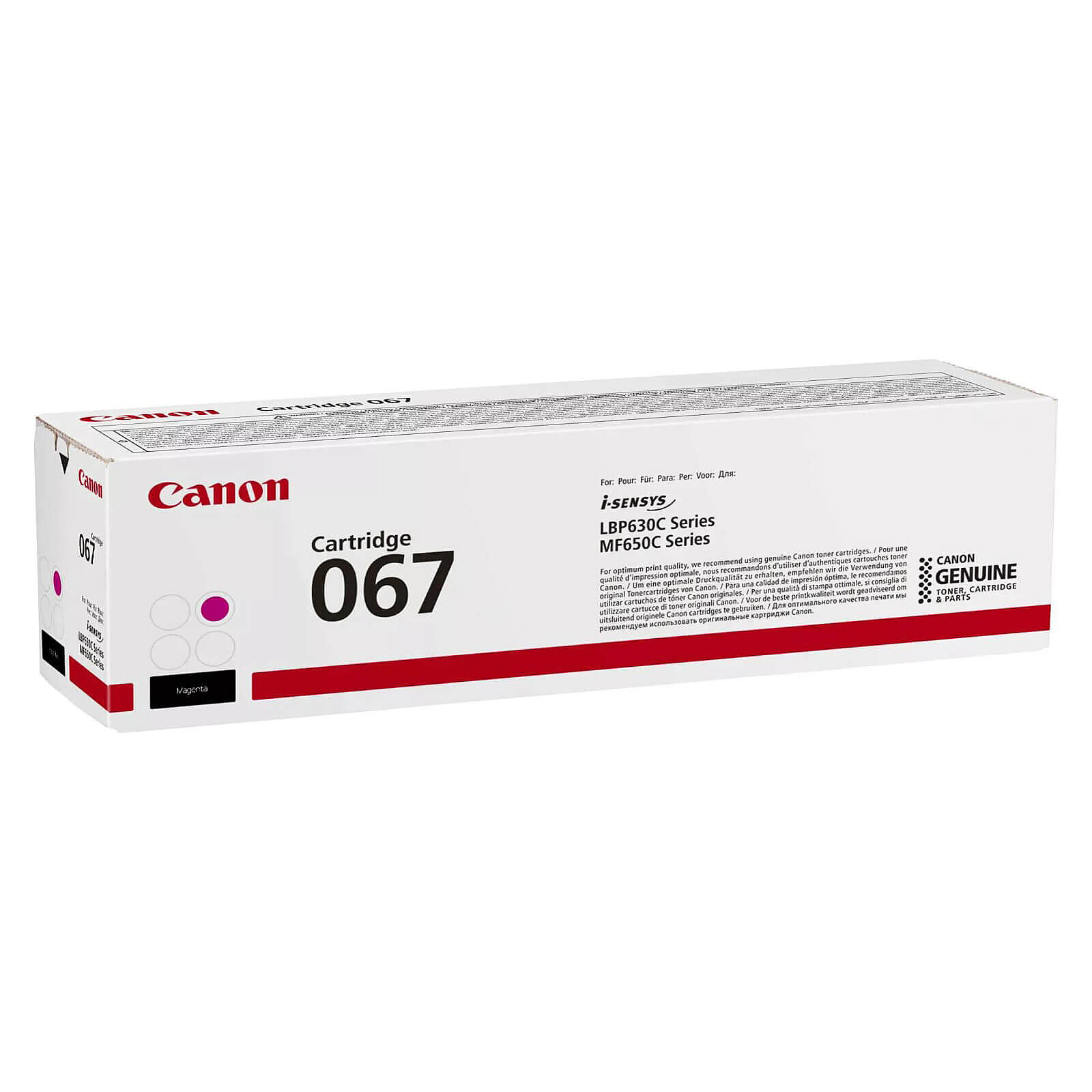Toner Canon 067 - Magenta - Autre vue