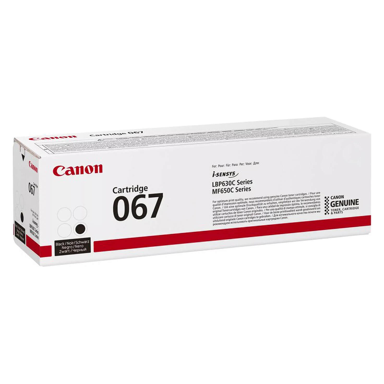 Toner Canon 067 - Noir - Autre vue