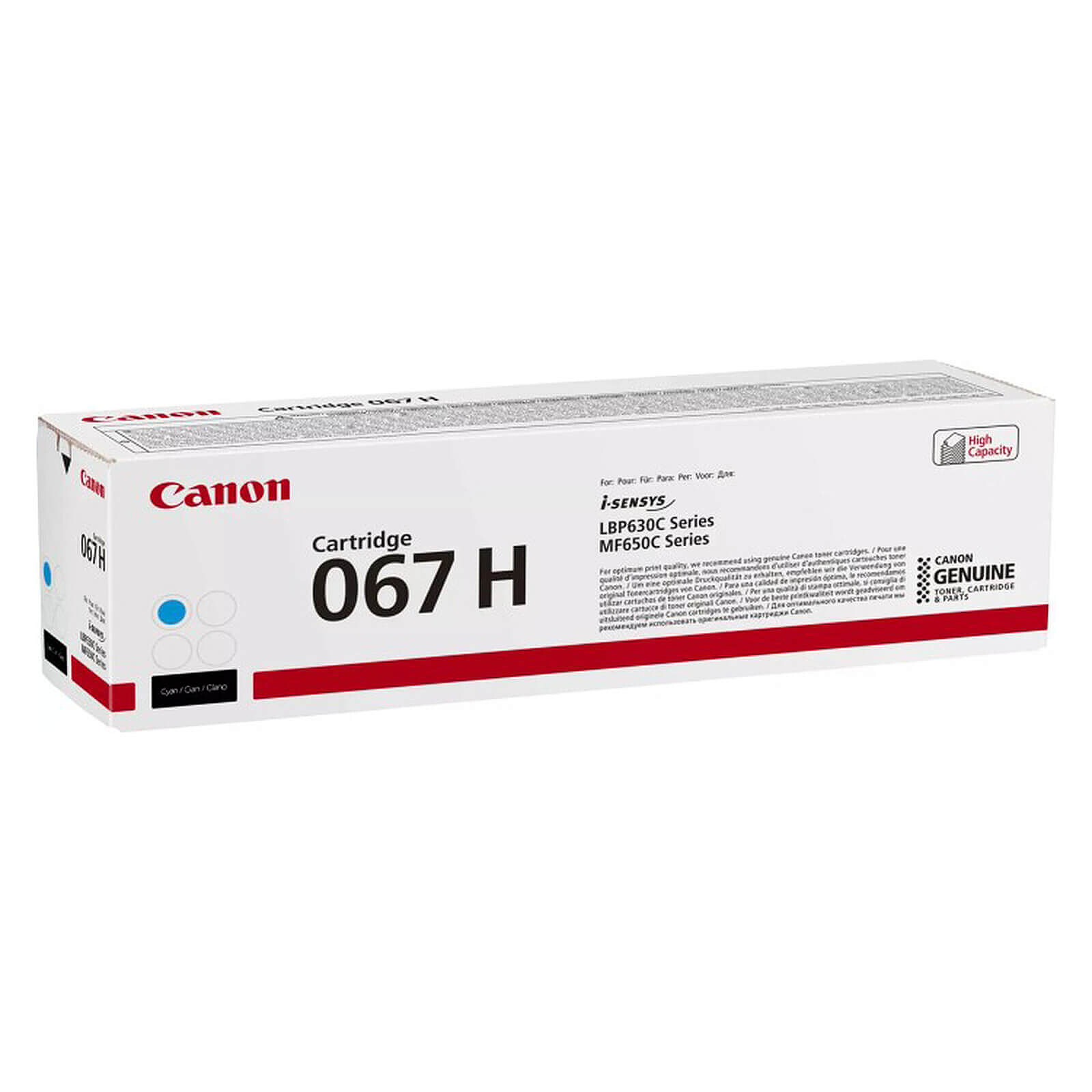 Toner Canon 067 H - Cyan - Autre vue