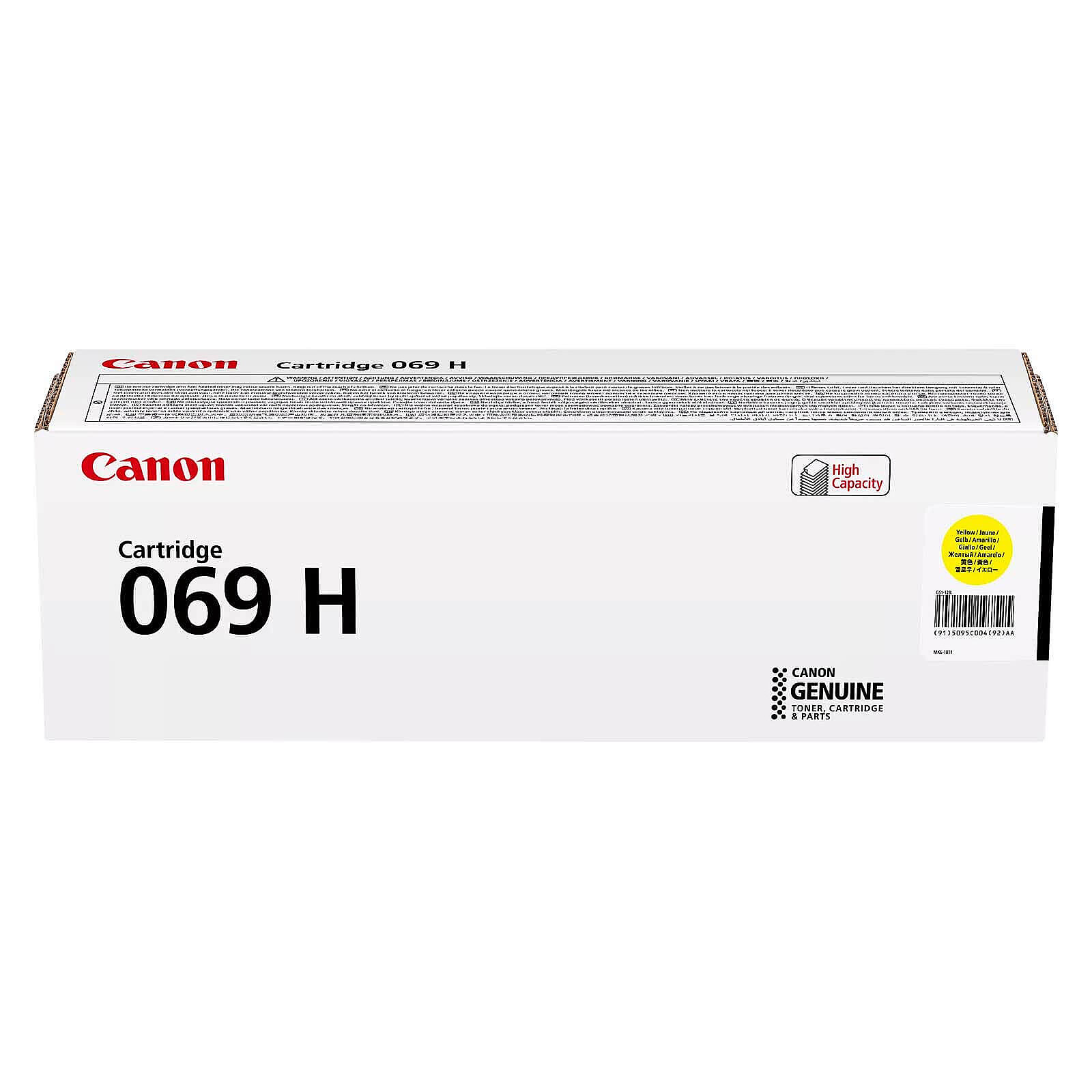 Toner Canon 069 H - Jaune - Autre vue