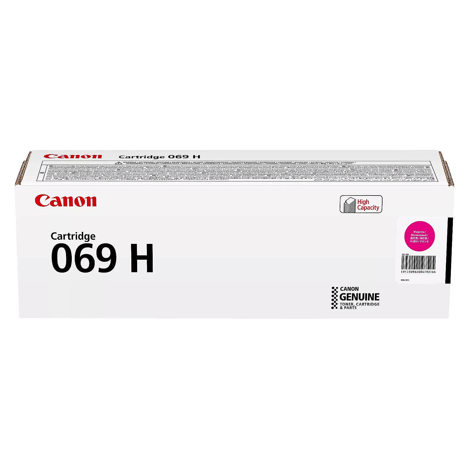 Toner Canon 069 H - Magenta - Autre vue
