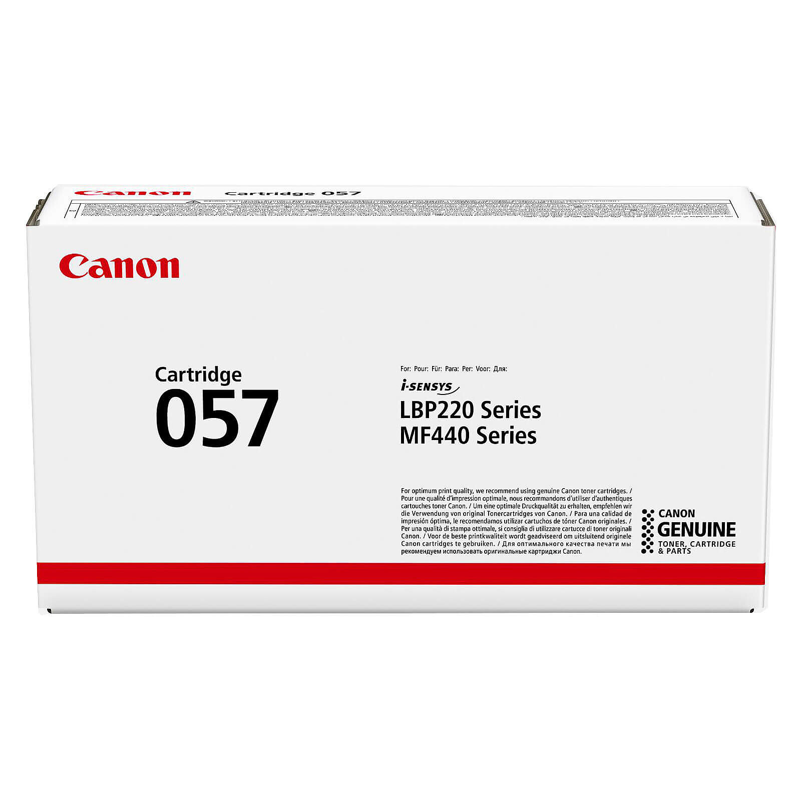 Toner Canon 057 - Noir - Autre vue