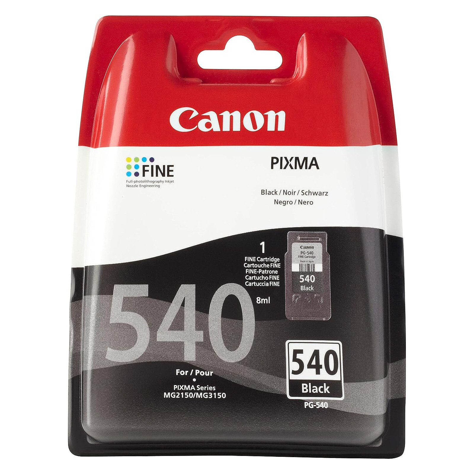 Cartouche d'encre Canon PG-540 L - Noir - Autre vue