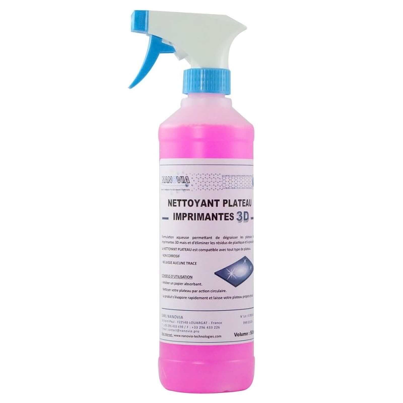Accessoires imprimante 3D Nettoyant plateau imprimante 3D - 500 ml - Autre vue